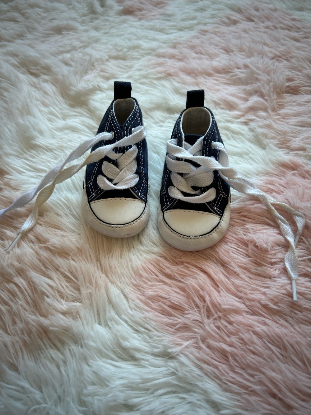 Converse Chuck Taylor All Star Crib Shoes Baby US 1 Blue & White
